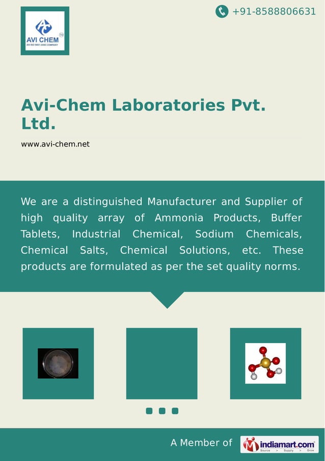 Avi chemlaboratoriespvtltd PDF