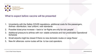 ciltinternational.org13 Covid-19 Best Practice Response
What to expect before vaccine will be presented
1. Uncertainty wit...