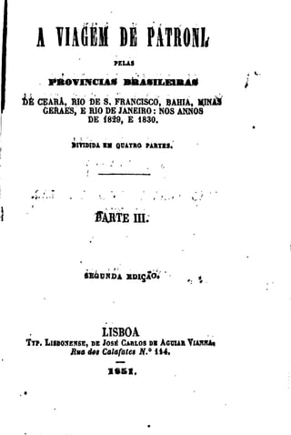 A viagem de patroni