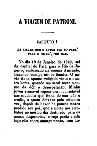 A viagem de patroni