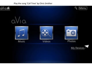 Play the song ‘Call Time’ by Chris Smither
 