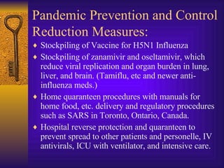 Avian Flu H5N1 Pandemic Type Public Health & Integrative Medical Care | PPT
