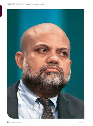 226 Junio 2013Avianca en revista
NEGOCIOS BUSINESS / Personajes Leading Personalities
Foto:LatinstockColombia/Corbis
 
