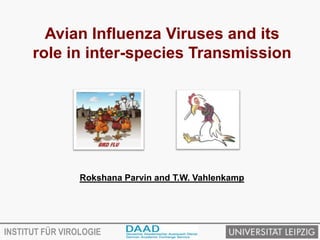 Avian influenza virus and transmission | PPTX