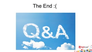 The End :( 
