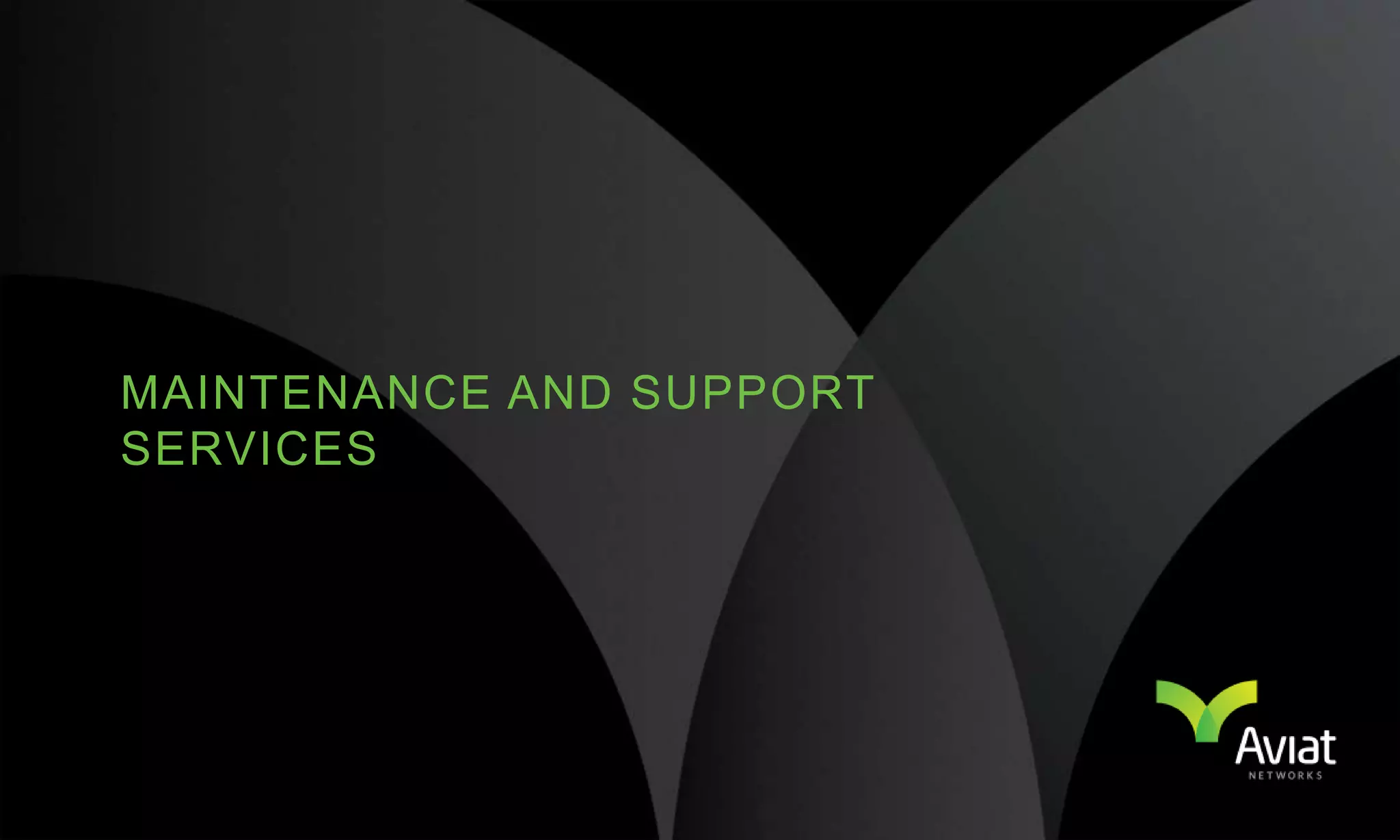 Access to certified technicians