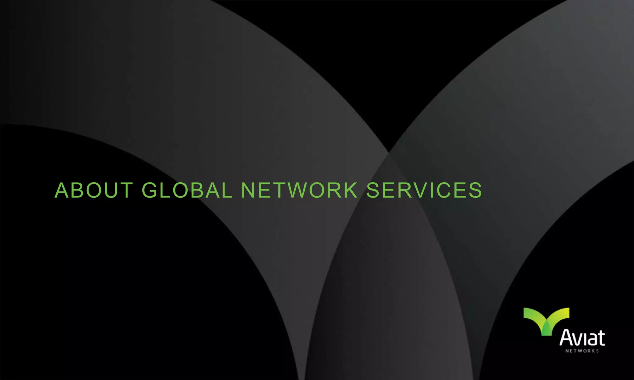 Deliver “as-build” documentation to support operationsHow Aviat Impacts Your Business:Seamless transition from design to deployment