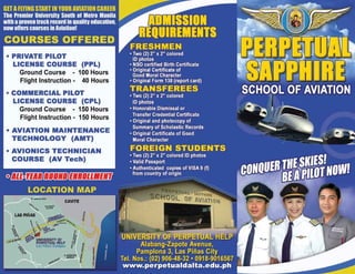 Perpetual Help Aviation Brochure