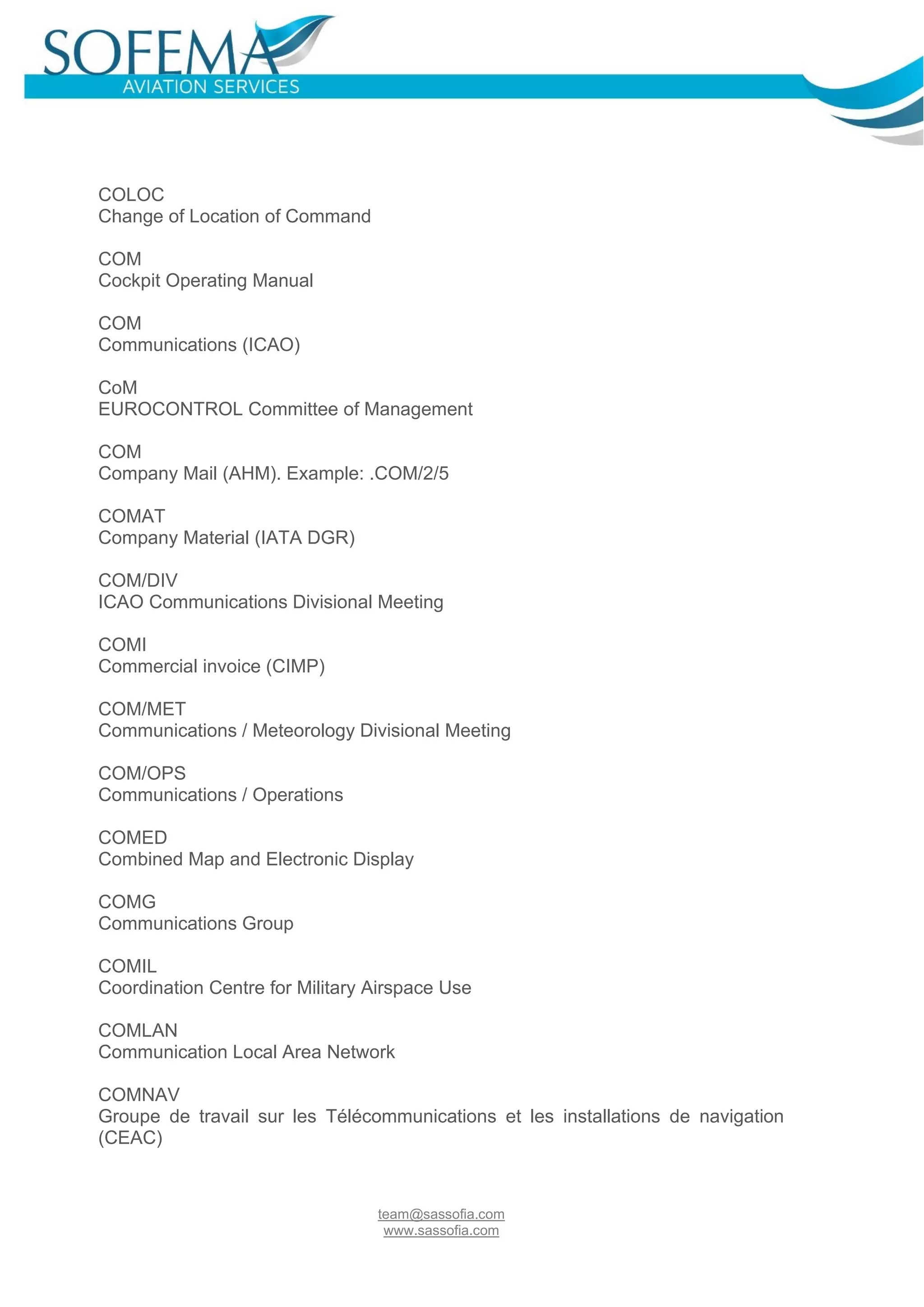 Aviation-Abbreviations | PDF