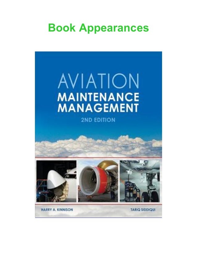 Aviation Maintenance Management, Second Edition Books [PDF]