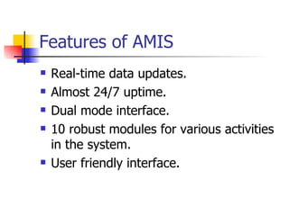 aviation management information system | PPT