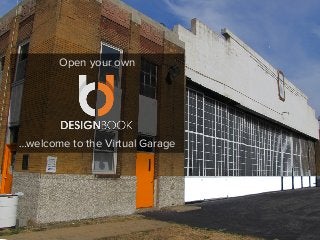 Open your own
…welcome to the Virtual Garage
 