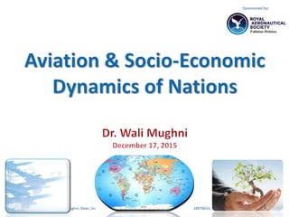 Presentation by Dr Wali Mughni, Dean, Institute of Business Administration & Aviation Sciences. +923218979014, wmughni@gmail.com 1
 