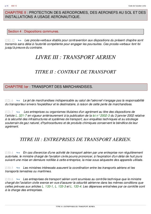 Code De L Aviation Civile code-de-l-aviation-civile