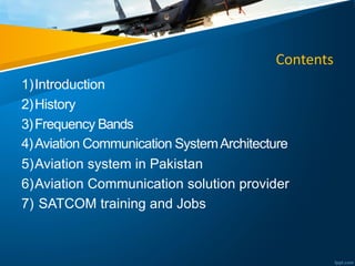 Aviation communication system - TelecomAcadmey.com