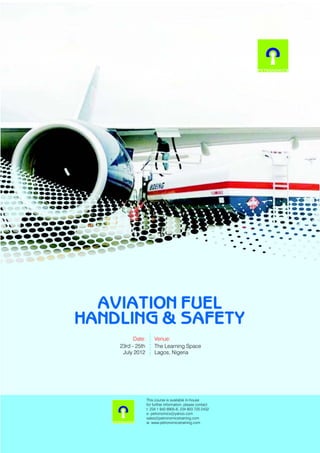 Aviation fuel handling and safety 2