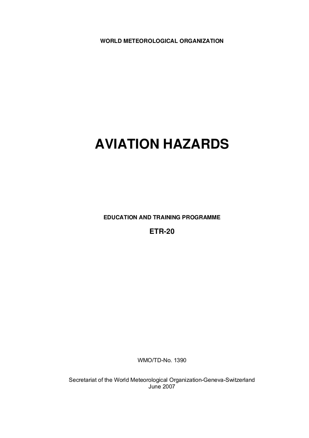 Aviation hazards