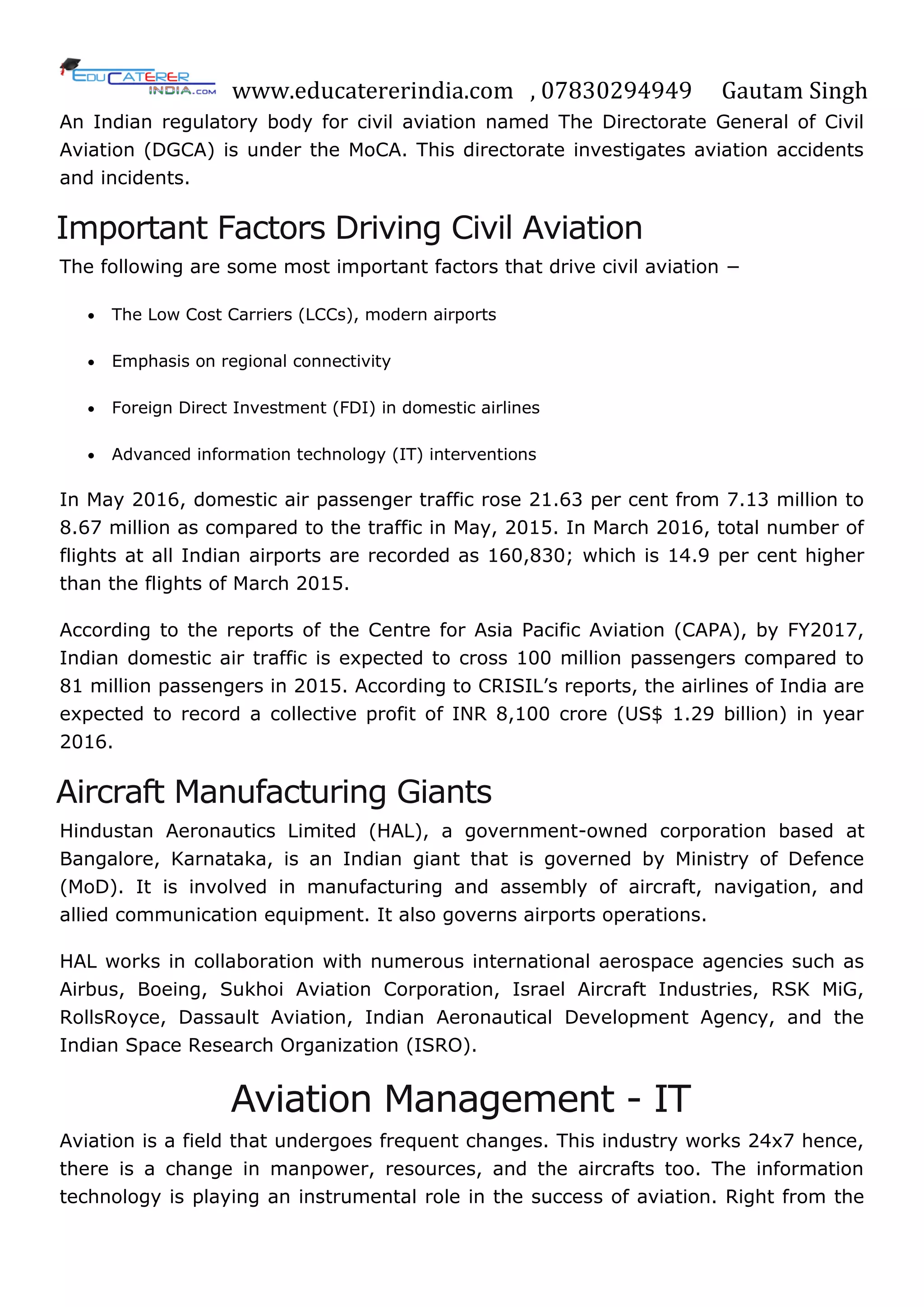 Flight Intervention Program Aviation management | PDF