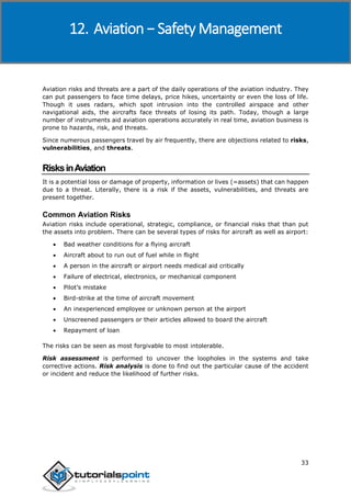 Operational Risk Management Flying Aviation management tutorial | PDF