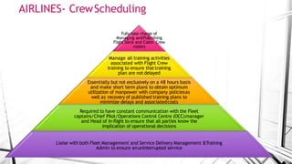 Aviation members, roles and responsabilities | PPTX