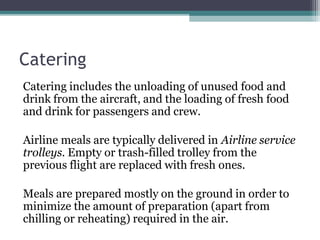 dinner is served: a brief overview of how aircraft are... AVIATION PERSONNEL.pptx
