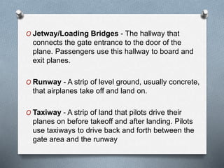 Aviation terminology by Kalyan S Patil | PPTX