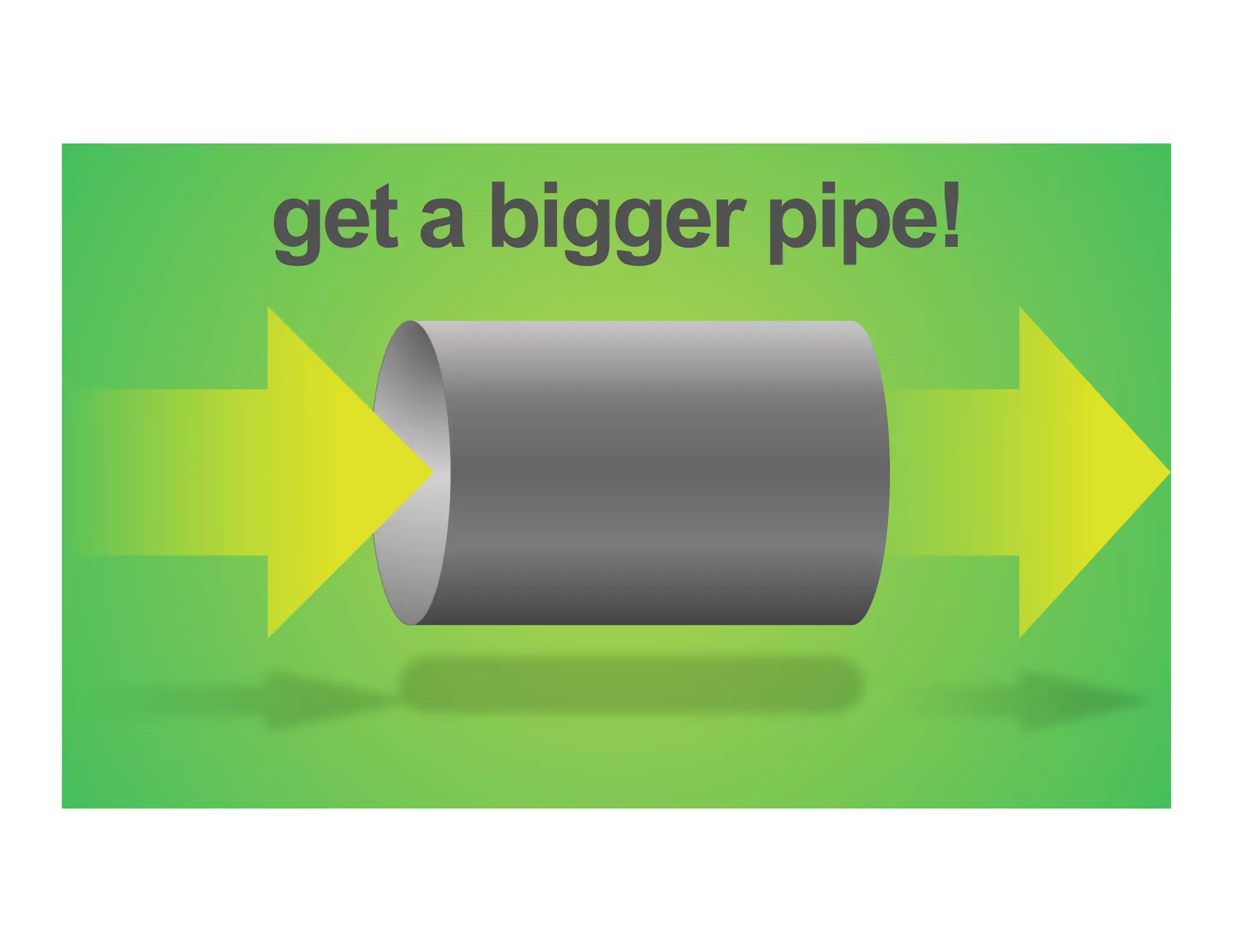 get a bigger pipe!
How Bigger get more data through the pipe?
Get acan you Pipe!




7   AVIAT NETWORKS | NOVEMBER 2011
 