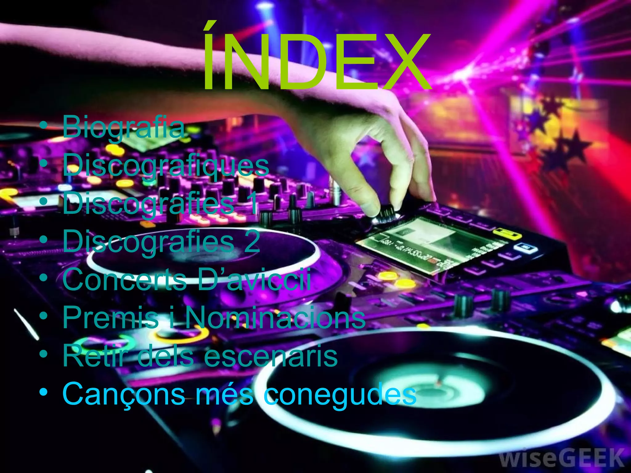 Avicci PPT