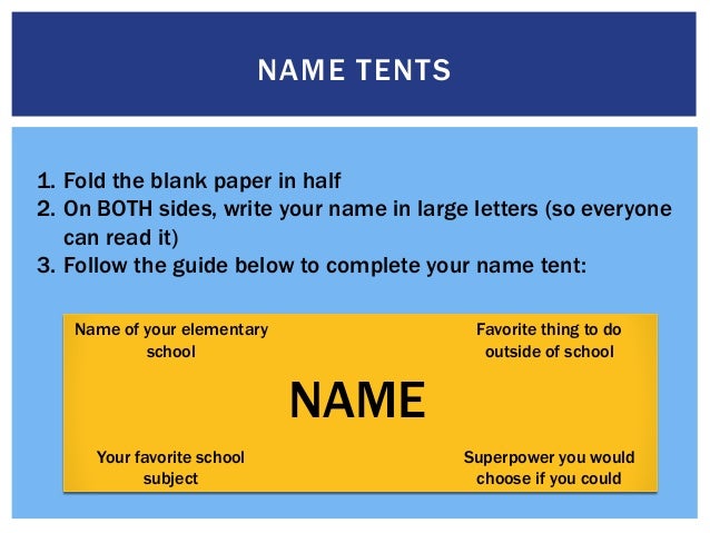 welcome to avid 7 name tent