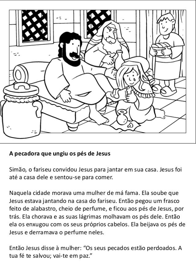 Jesus visita Marta e Maria
Jesus e os seus discípulos continuaram a sua viagem e chegaram a
um povoado. Ali uma mulher cha...