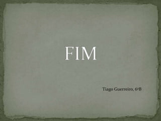 Tiago Guerreiro, 6ºB
 