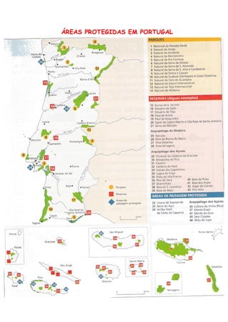 ÁREAS PROTEGIDAS EM PORTUGAL

 