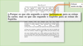 Por que a lei do Espírito é tão
poderosa?
Opera através dasLei Mosaica Obras
 