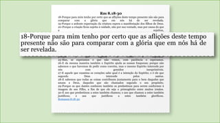 Quem são os filhos de
Deus?
"Porque não recebestes o espírito de
escravidão, para, outra vez, estardes em
temor, mas recebestes o espírito de
adoção de filhos, pelo qual clamamos:
Aba, Pai" (Rm 8.15).
 