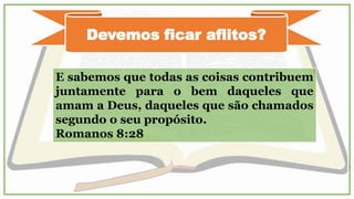 1. A manifestação dos
filhos de Deus
 