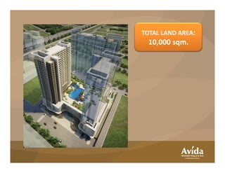 TOTAL LAND AREA:
10,000 sqm.
 