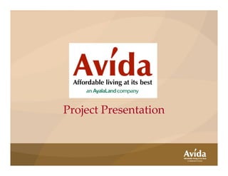 Project Presentation
 