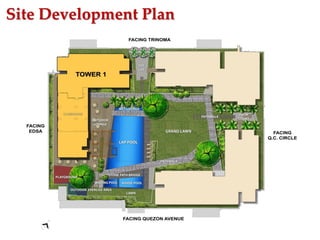Site Development Plan
Vertis North Condo - jeai@vertisnorthcondo.net / +632 9111735 / +63 9279262552 / +63 9983158305
 