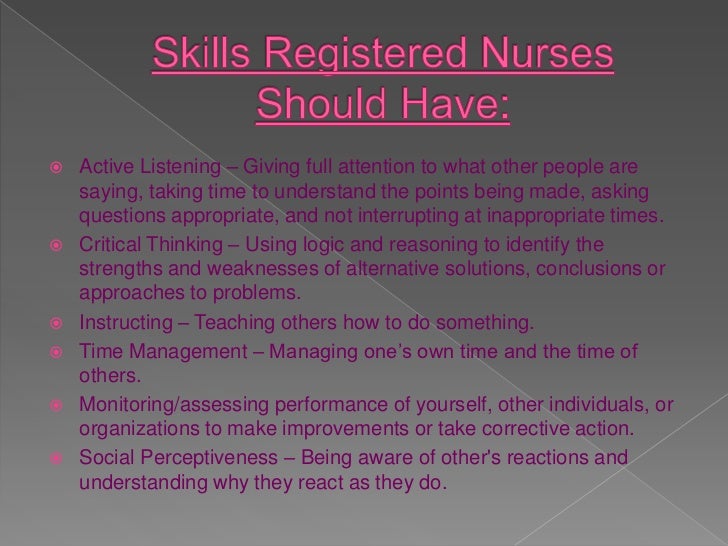 Avid project registered nurse