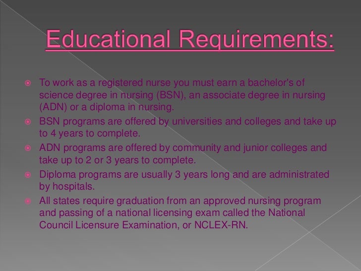 Education To Be A Registered Nurse Education To Be A Registered Nurse
