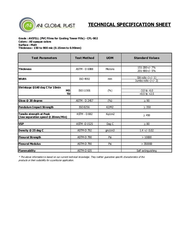 AVIFILL Cooling Tower Fill Media Films Manufacturer