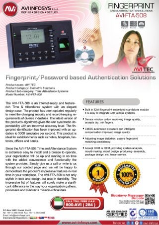 Time Attendance System, Biometric System, Biometric Attendance System, Dubai UAE