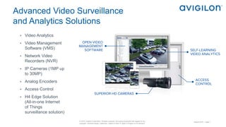 Avigilon Corporate Presentation | PDF