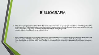 BIBLIOGRAFIA
• https://www.google.com.br/url?sa=t&rct=j&q=&esrc=s&source=web&cd=3&cad=rja&uact=8&ved=0ahUKEwj7wI6zuNXL
AhWLHx4KHZwVBhEQFggpMAI&url=http%3A%2F%2Friscotecnologico.cetesb.sp.gov.br%2Fgrandes-acidentes%2Fvila-
soco-cubatao%2F&usg=AFQjCNEWSjPLTHz9tWG67N8M3FK-vkYtsg&sig2=D-N-
mt0gXwSLDgKrzi1wag&bvm=bv.117218890,d.dmo
• https://www.google.com.br/url?sa=t&rct=j&q=&esrc=s&source=web&cd=12&cad=rja&uact=8&ved=0ahUKEwj7wI6zuNX
LAhWLHx4KHZwVBhEQtwIIUzAL&url=https%3A%2F%2Fwww.youtube.com%2Fwatch%3Fv%3D6QsJ-
Q3dDBA&usg=AFQjCNFu3wCYaxmLbxW4WviM3TOZDzNvag&sig2=NZhf8RDdg5RtX3ljPPenFQ&bvm=bv.117218890,d.d
mo
 
