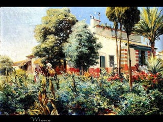 A villa garden