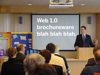 #DCSC13 | @mbloomstein 14
© 2013
Web 1.0
brochureware
blah blah blah.
 