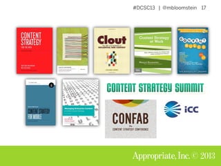 #DCSC13 | @mbloomstein 17
© 2013
 