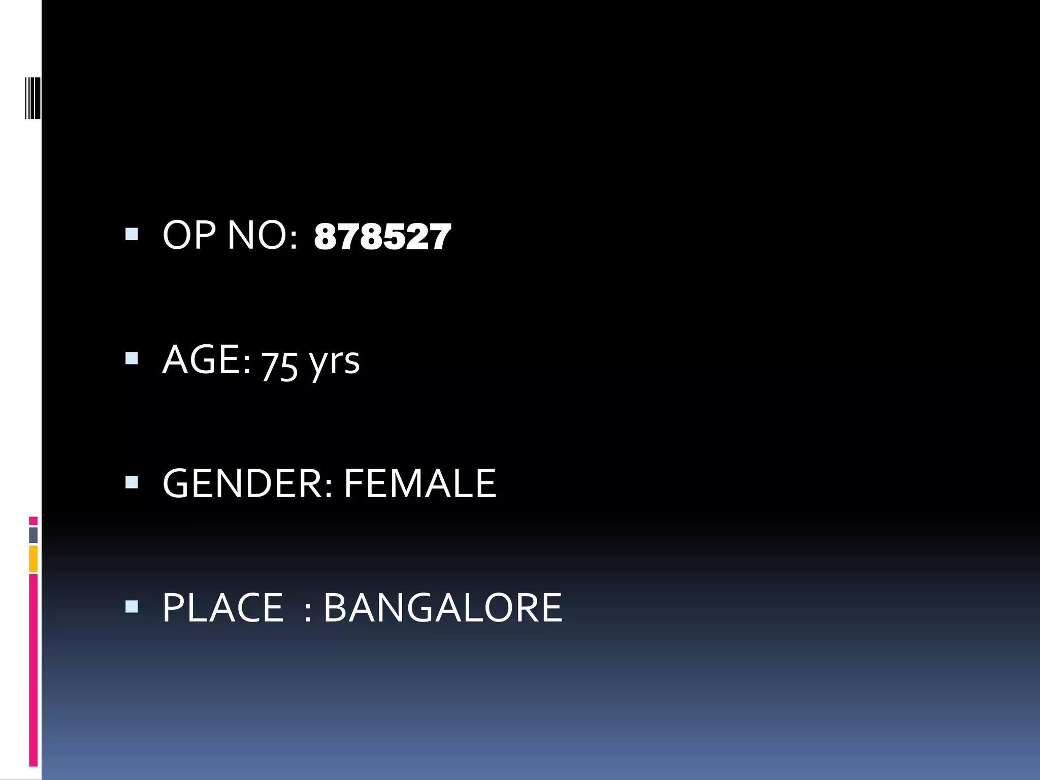 case presentation on retinitis pigmentosa (low vision aid) PPT