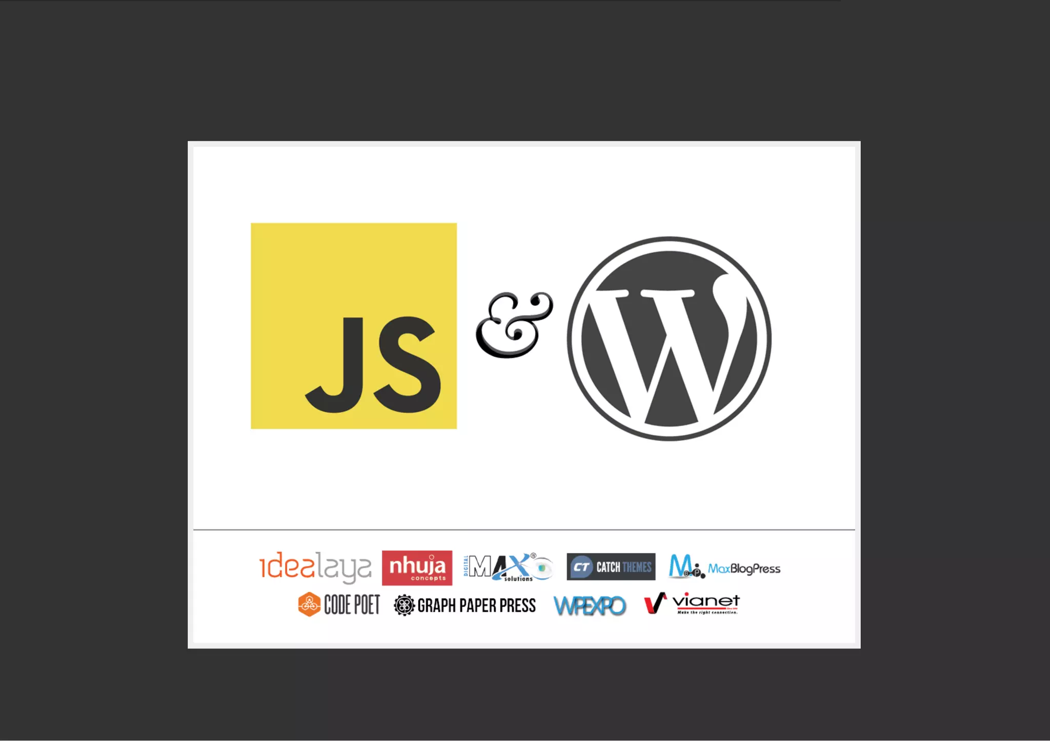 Avinash Kundaliya: Javascript and WordPress | PPT