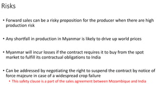 Should Myanmar Enter a Long-term Pulse Exports Deal with India?